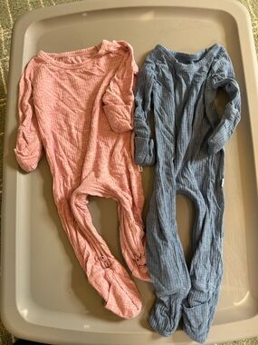 One Pink and one Blue little sleepies
